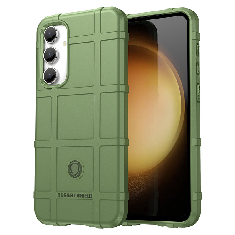 For Samsung Galaxy S23 FE Shockproof Case Square Grid Texture Soft TPU Phone Back Cover For Samsung Galaxy S23 FE Shockproof Case Square Grid Texture Soft TPU Phone Back Cover